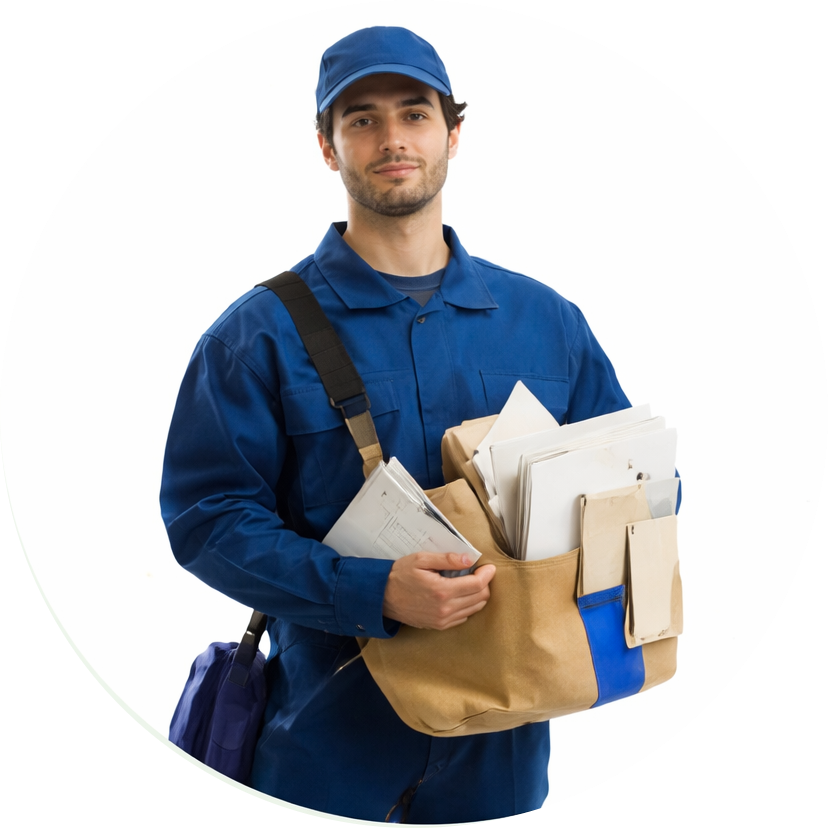 Courier & Document Pickup Staff